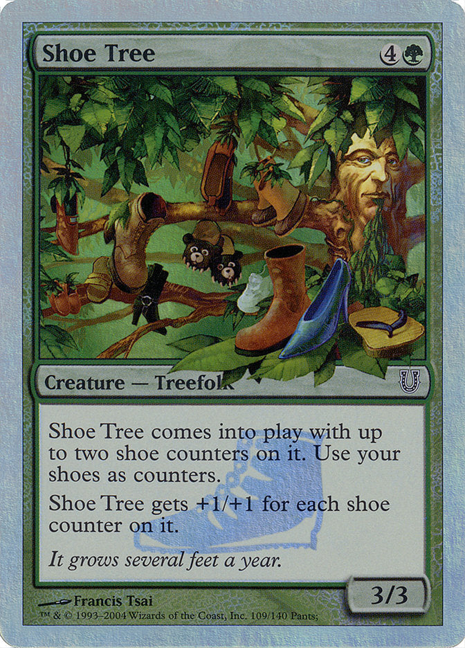 Shoe Tree (Alternate Foil) [Unhinged] | Good Games Cannington