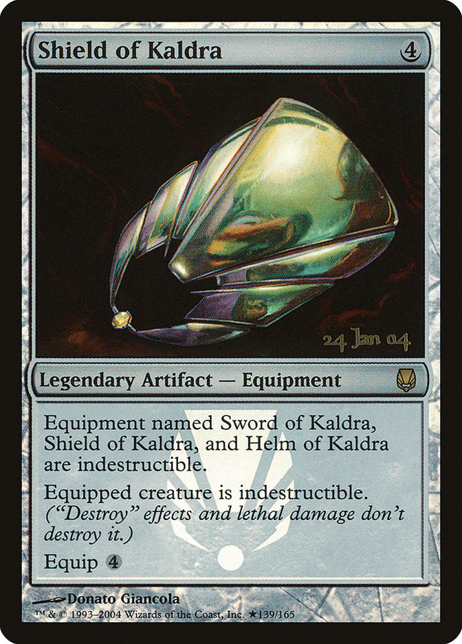 Shield of Kaldra [Darksteel Promos] | Good Games Cannington