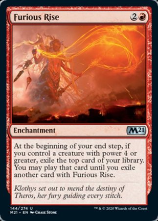 Furious Rise [Core Set 2021] | Good Games Cannington