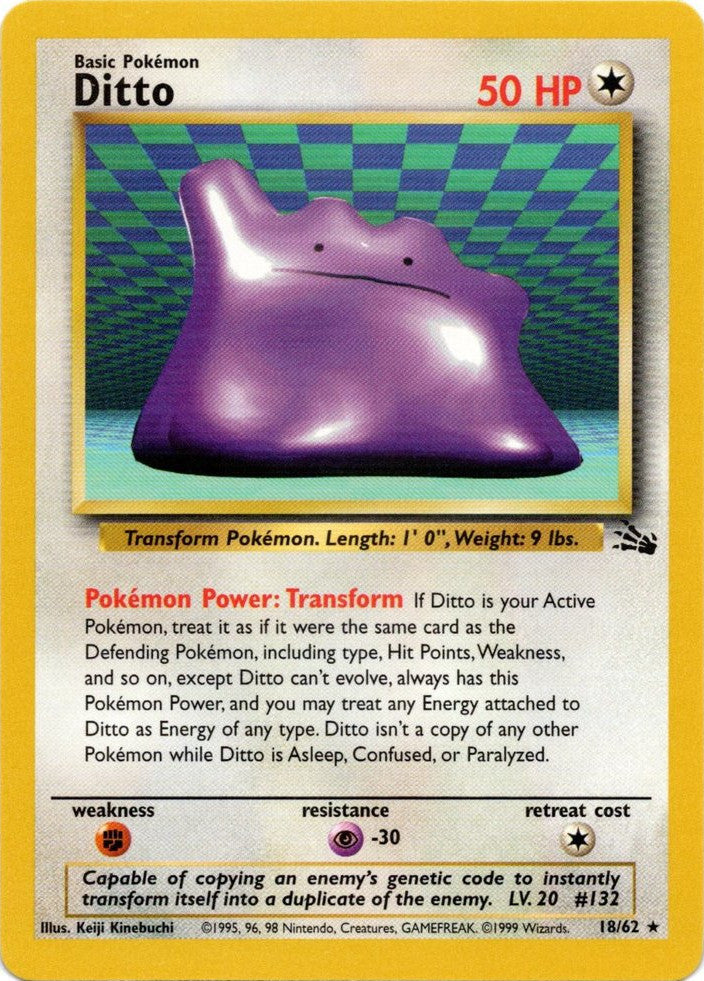 Ditto (18/62) [Fossil Unlimited] | Good Games Cannington