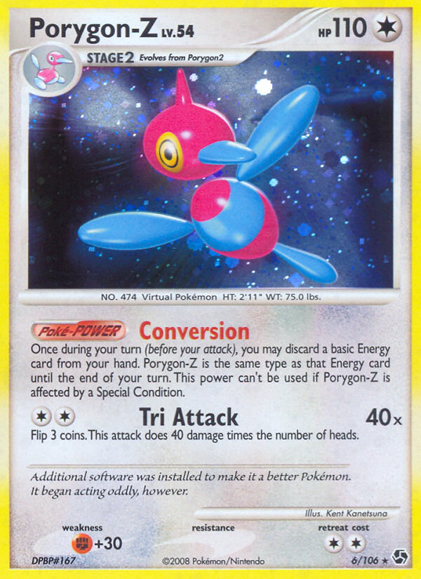 Porygon-Z (6/106) [Diamond & Pearl: Great Encounters] | Good Games Cannington