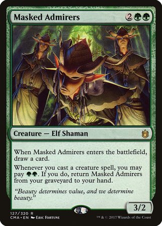 Masked Admirers [Commander Anthology] | Good Games Cannington