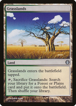 Grasslands [Duel Decks: Knights vs. Dragons] | Good Games Cannington