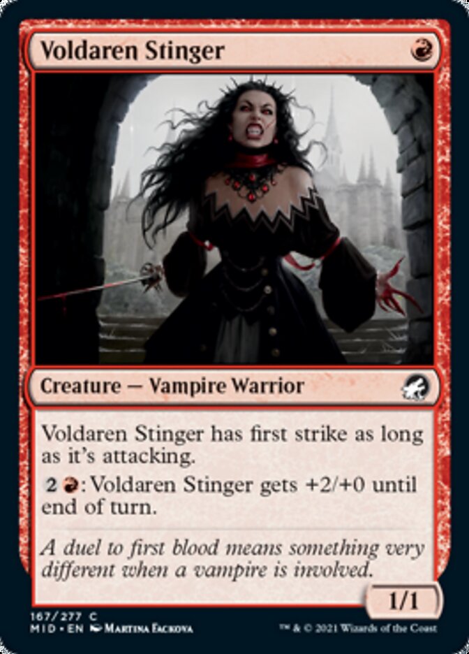 Voldaren Stinger [Innistrad: Midnight Hunt] | Good Games Cannington