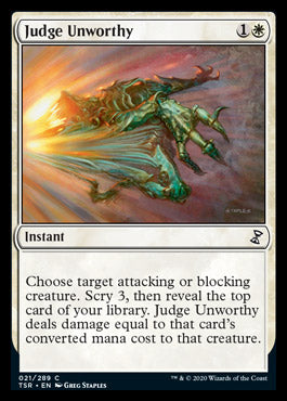 Judge Unworthy [Time Spiral Remastered] | Good Games Cannington