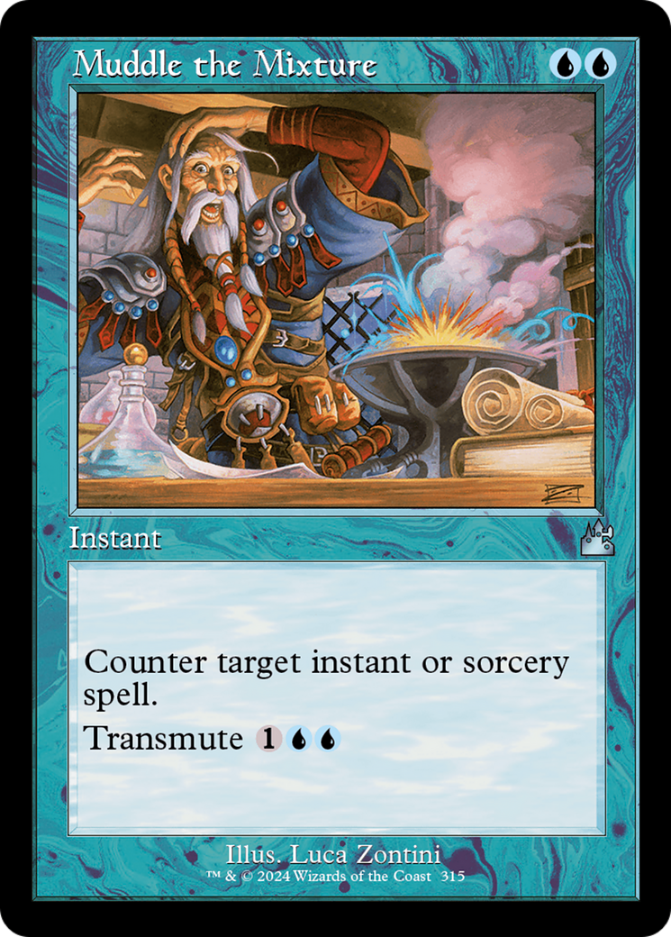 Muddle the Mixture (Retro Frame) [Ravnica Remastered] | Good Games Cannington