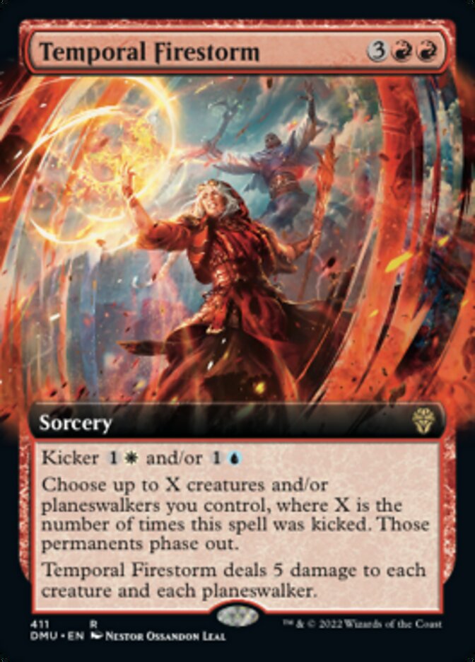 Temporal Firestorm (Extended Art) [Dominaria United] | Good Games Cannington