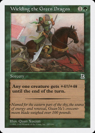 Wielding the Green Dragon [Portal Three Kingdoms] | Good Games Cannington