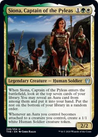 Siona, Captain of the Pyleas [Theros Beyond Death] | Good Games Cannington