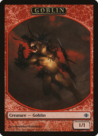 Goblin Token [Shards of Alara Tokens] | Good Games Cannington