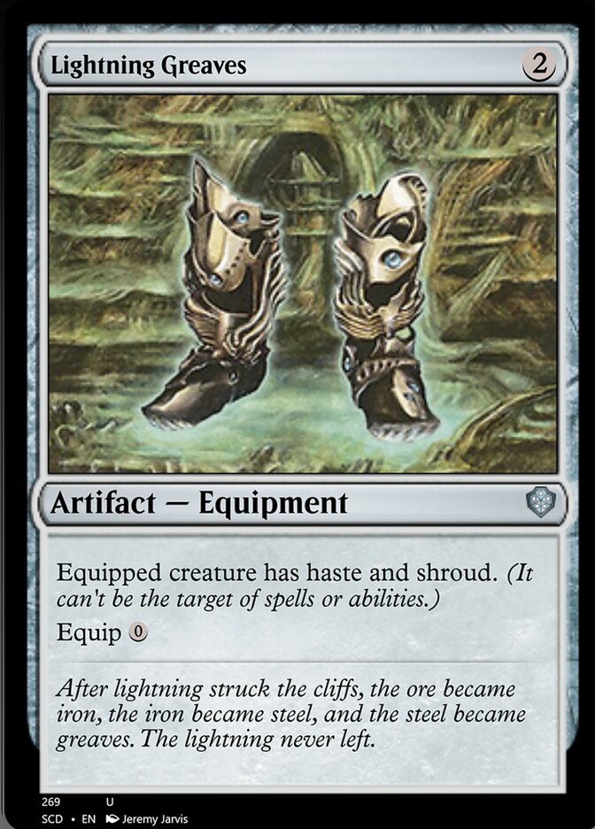 Lightning Greaves [Starter Commander Decks] | Good Games Cannington