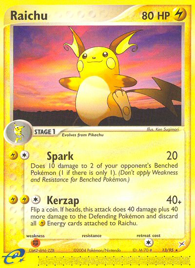 Raichu (13/95) [EX: Team Magma vs Team Aqua] | Good Games Cannington