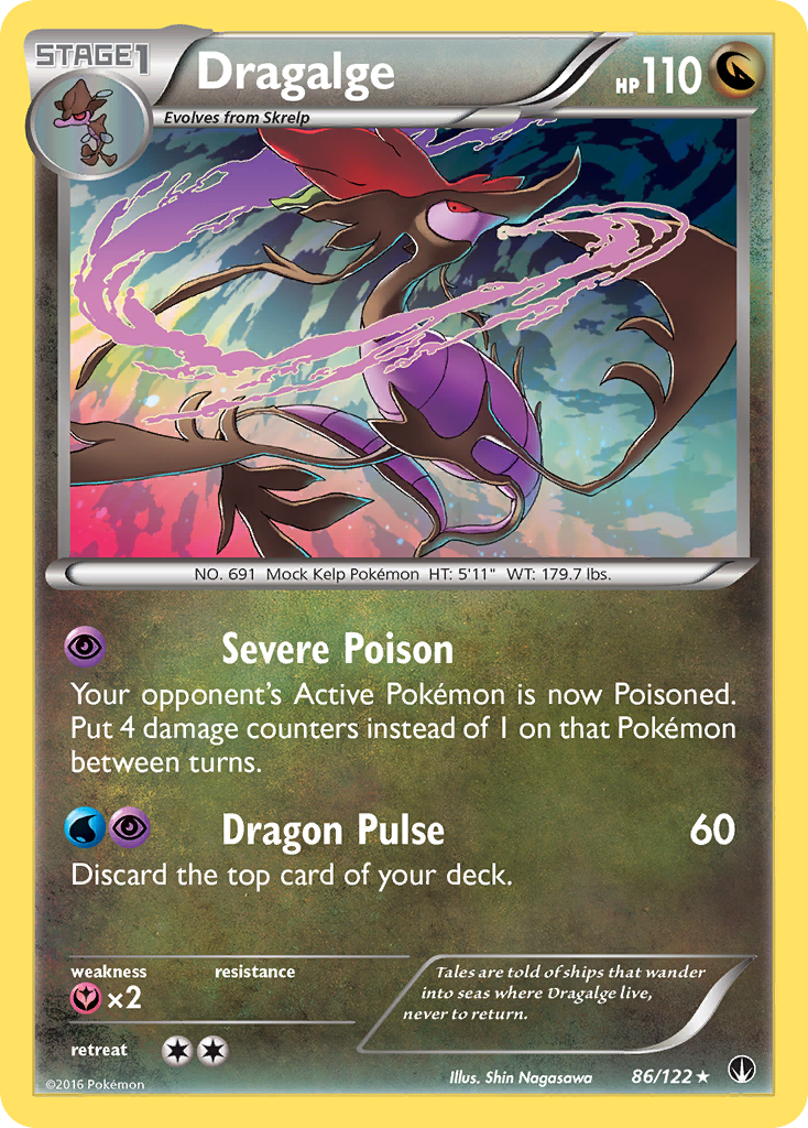 Dragalge (86/122) [XY: BREAKpoint] | Good Games Cannington