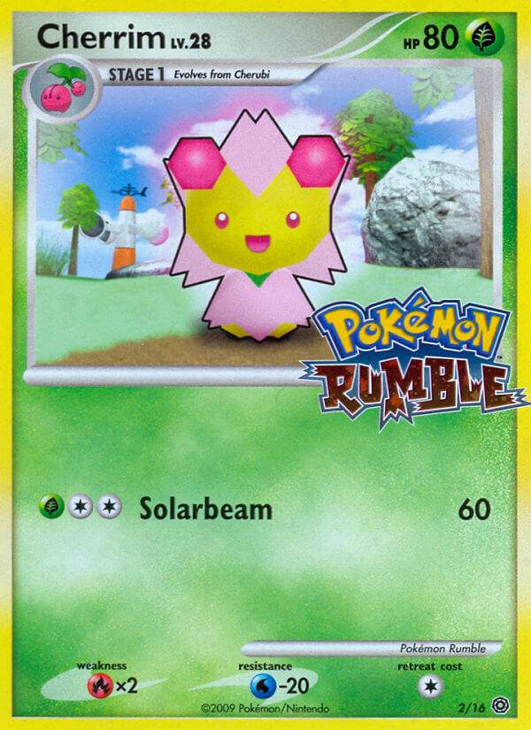 Cherrim (2/16) [Pokémon Rumble] | Good Games Cannington