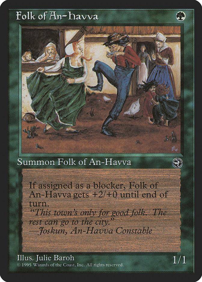 Folk of An-Havva (Joskun Flavor Text) [Homelands] | Good Games Cannington