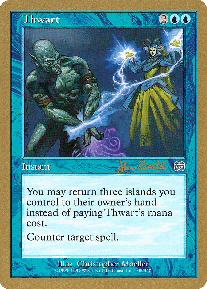 Thwart (Alex Borteh) [World Championship Decks 2001] | Good Games Cannington