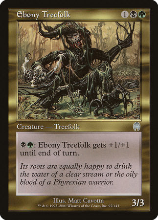 Ebony Treefolk [Apocalypse] | Good Games Cannington