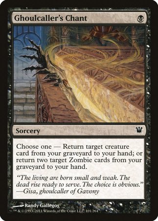 Ghoulcaller's Chant [Innistrad] | Good Games Cannington