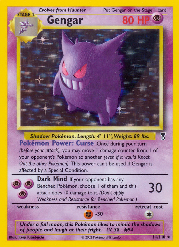 Gengar (11/110) [Legendary Collection] | Good Games Cannington