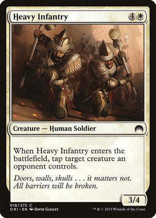 Heavy Infantry [Magic Origins] | Good Games Cannington
