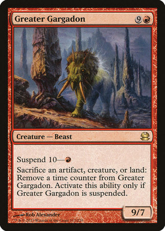 Greater Gargadon [Modern Masters] | Good Games Cannington