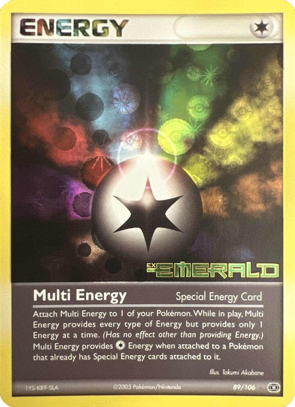 Multi Energy (89/106) (Stamped) [EX: Emerald] | Good Games Cannington