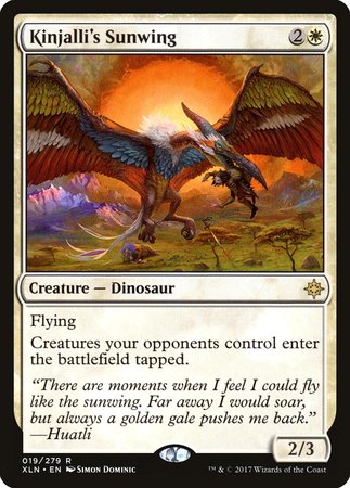 Kinjalli's Sunwing [Ixalan] | Good Games Cannington