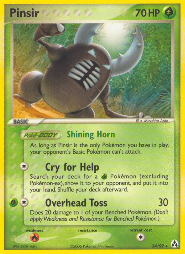 Pinsir (24/92) [EX: Legend Maker] | Good Games Cannington