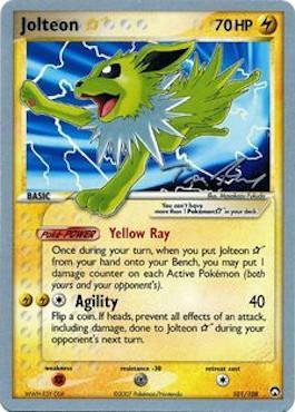 Jolteon Star (101/108) (Legendary Ascent - Tom Roos) [World Championships 2007] | Good Games Cannington