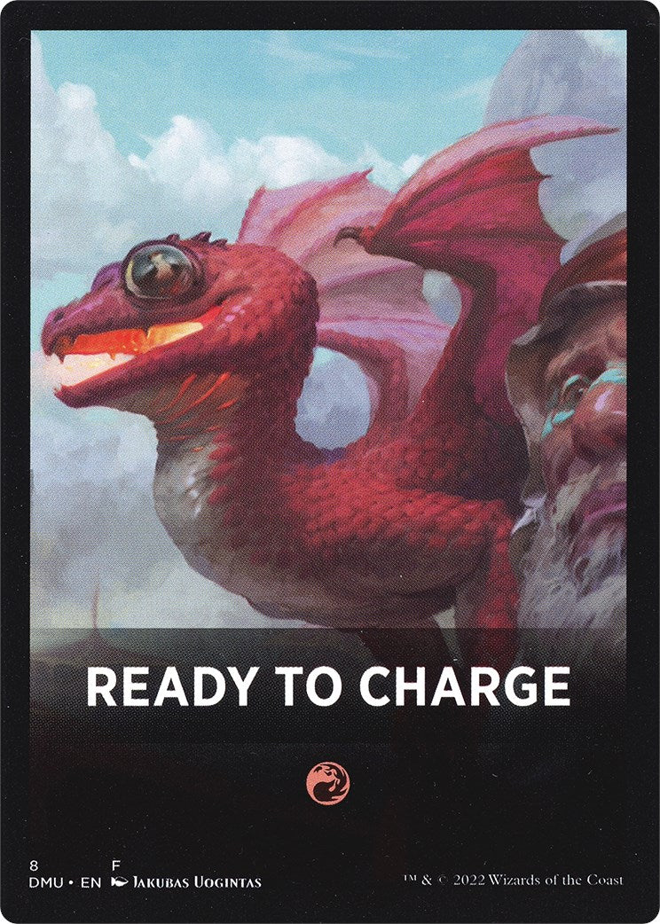 Ready to Charge Theme Card [Dominaria United Tokens] | Good Games Cannington