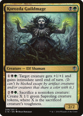 Korozda Guildmage [Commander 2016] | Good Games Cannington