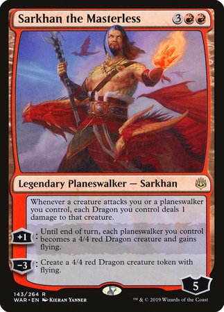 Sarkhan the Masterless [War of the Spark] | Good Games Cannington