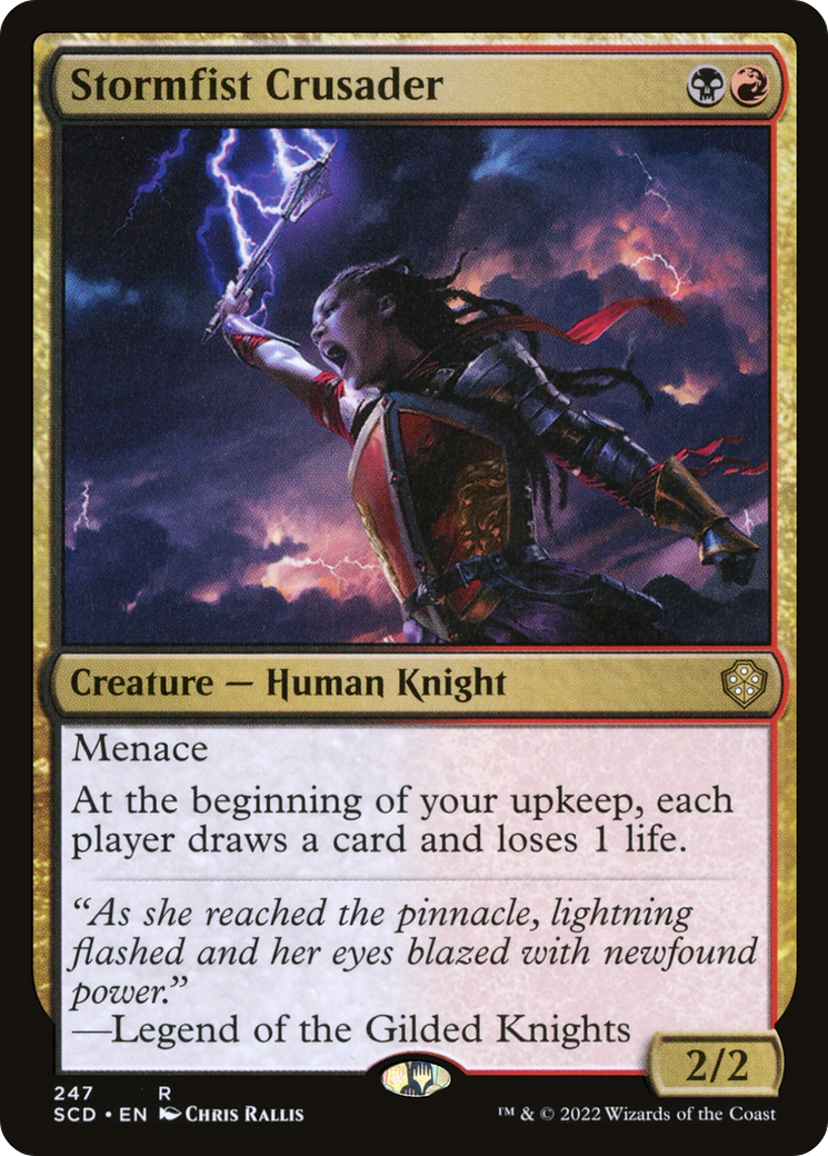 Stormfist Crusader [Starter Commander Decks] | Good Games Cannington