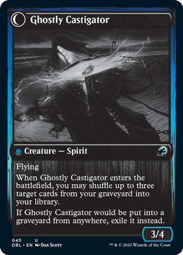 Covetous Castaway // Ghostly Castigator [Innistrad: Double Feature] | Good Games Cannington