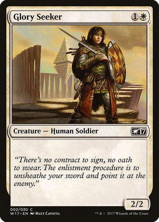 Glory Seeker [Welcome Deck 2017] | Good Games Cannington
