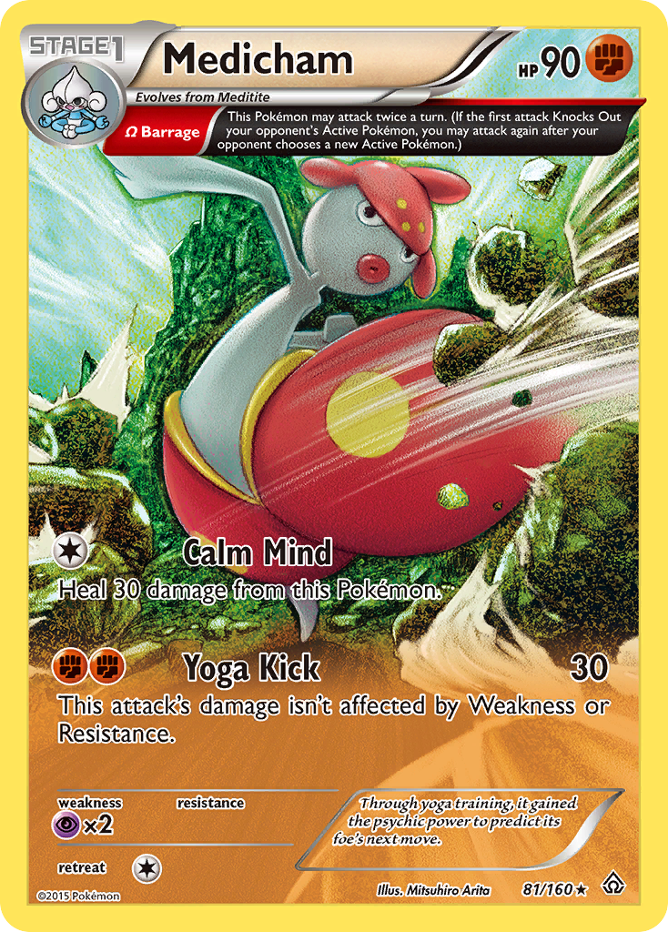 Medicham (81/160) [XY: Primal Clash] | Good Games Cannington