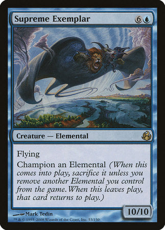 Supreme Exemplar [Morningtide] | Good Games Cannington