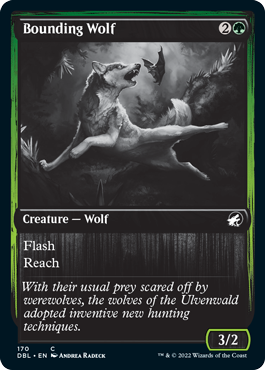 Bounding Wolf [Innistrad: Double Feature] | Good Games Cannington