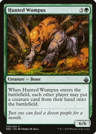 Hunted Wumpus [Battlebond] | Good Games Cannington