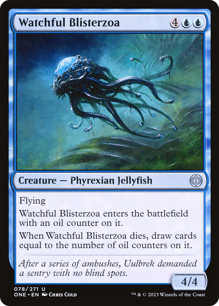 Watchful Blisterzoa [Phyrexia: All Will Be One] | Good Games Cannington