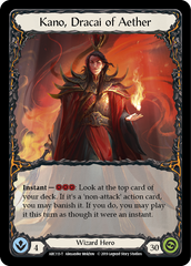 Kano // Kano, Dracai of Aether [ARC114-T // ARC113-T] 1st Edition Normal | Good Games Cannington