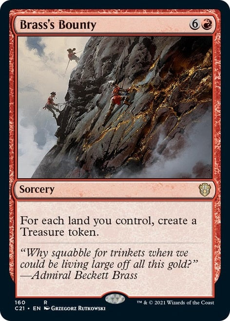 Brass's Bounty [Commander 2021] | Good Games Cannington