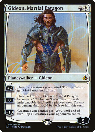 Gideon, Martial Paragon [Amonkhet] | Good Games Cannington