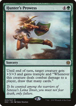 Hunter's Prowess [Explorers of Ixalan] | Good Games Cannington