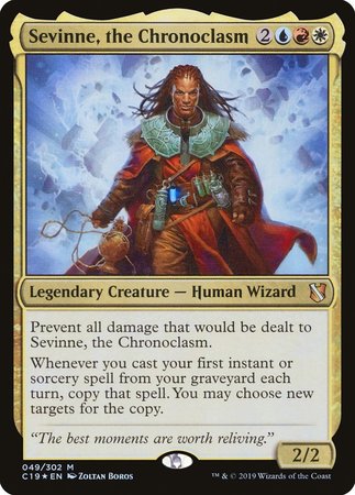 Sevinne, the Chronoclasm [Commander 2019] | Good Games Cannington