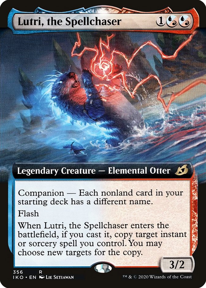 Lutri, the Spellchaser (Extended Art) [Ikoria: Lair of Behemoths] | Good Games Cannington