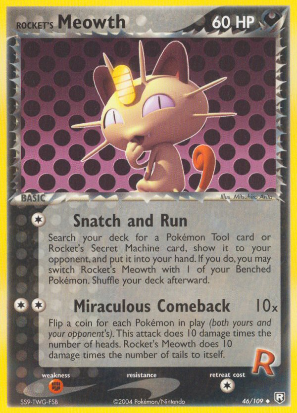 Rocket's Meowth (46/109) [EX: Team Rocket Returns] | Good Games Cannington