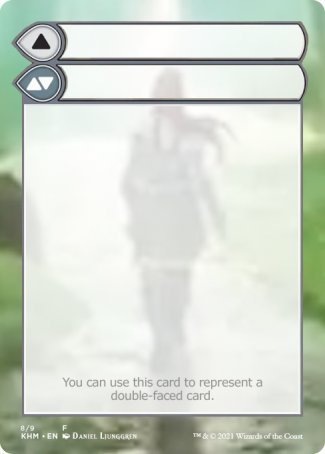 Helper Card (8/9) [Kaldheim Tokens] | Good Games Cannington