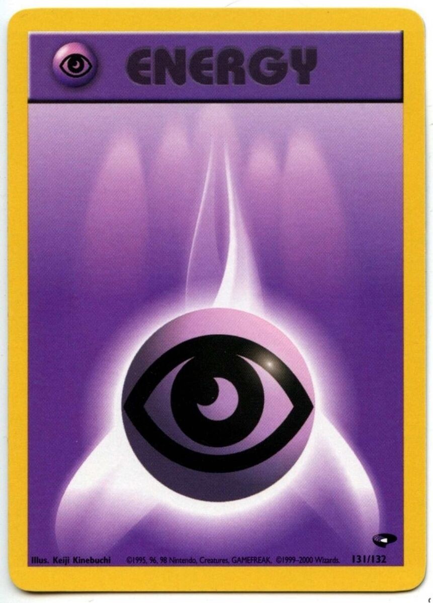 Psychic Energy (131/132) [Gym Heroes Unlimited] | Good Games Cannington
