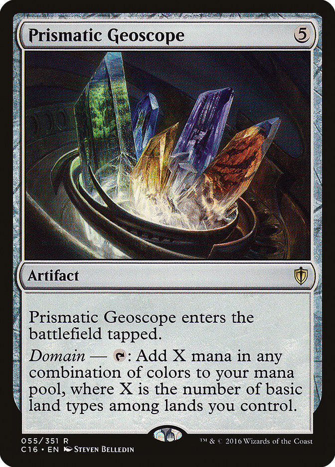 Prismatic Geoscope [Commander 2016] | Good Games Cannington
